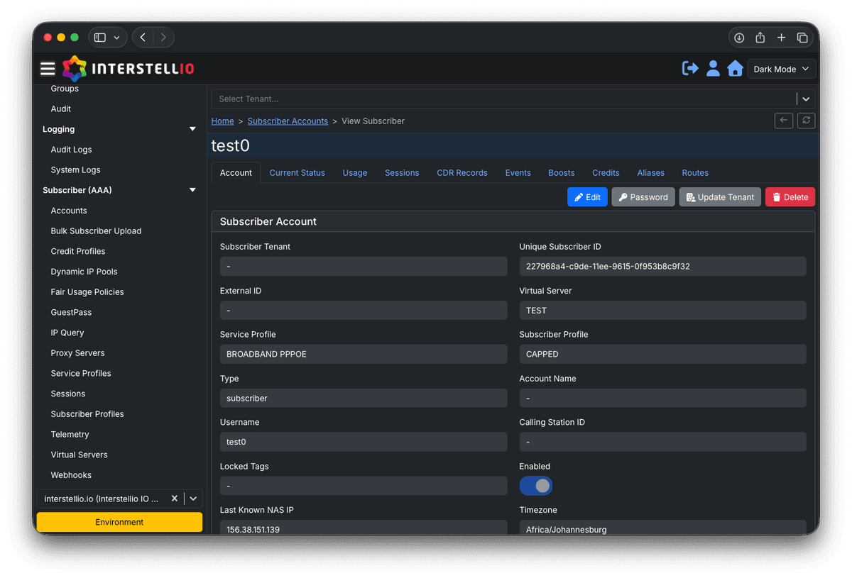 Subscriber State & Lifecycle Management