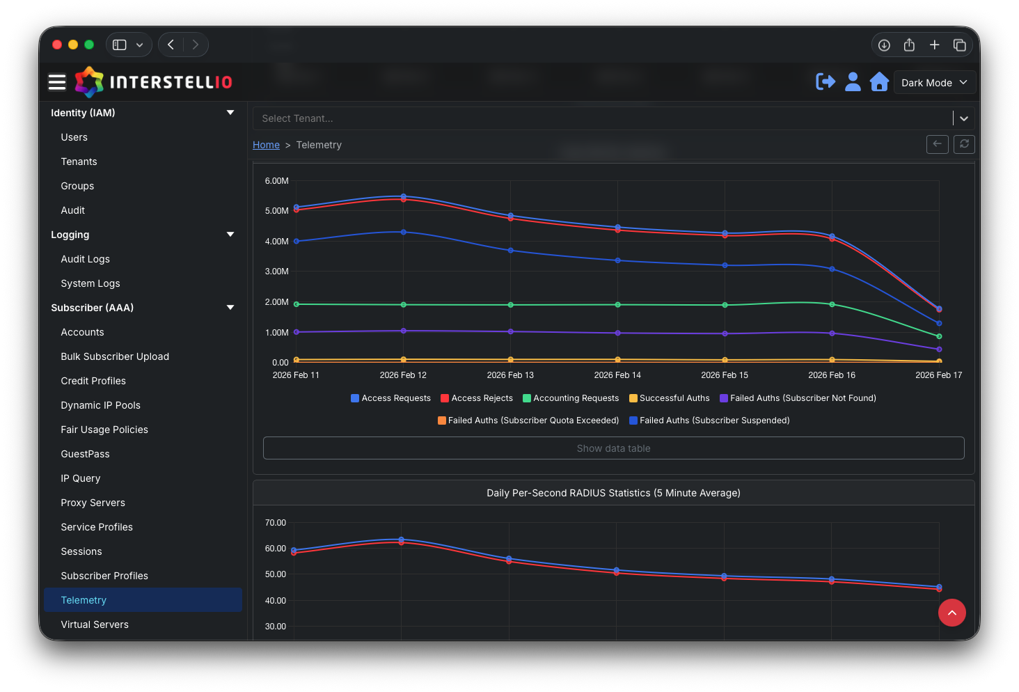 Detailed RADIUS Processing